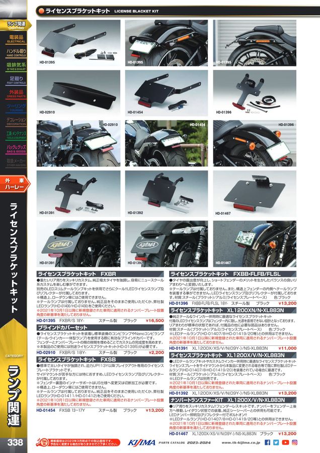 Kijima parts catalog 2023-2024