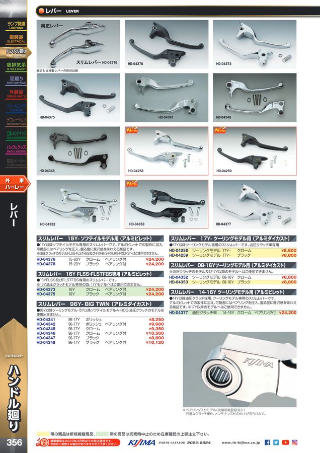 Kijima parts catalog 2023-2024